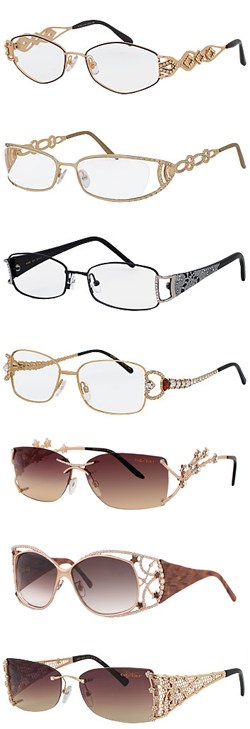 Caviar Designer eyeglass frames display picture 2